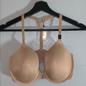 NWT VS Racerback Semi Demi Nude 34DD Bra